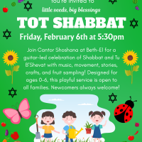 little seeds, big blessings TOT SHABBAT
